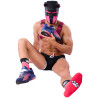 Kinky Puppy Socks Chaussettes Paw Kinky Puppy Roses